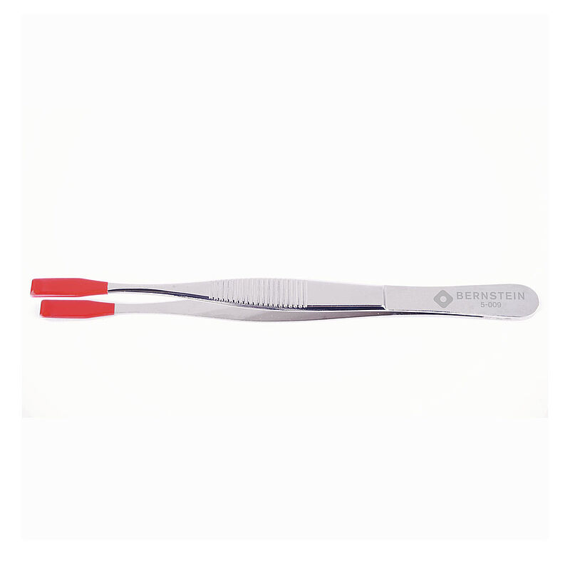 Bernstein 145mm Steel Flat Tweezer