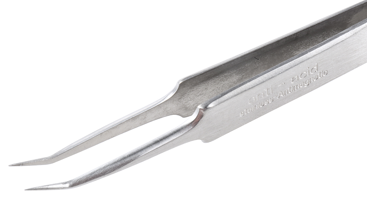 5-052 Bernstein 110mm Stainless Steel ESD Safe Tweezer