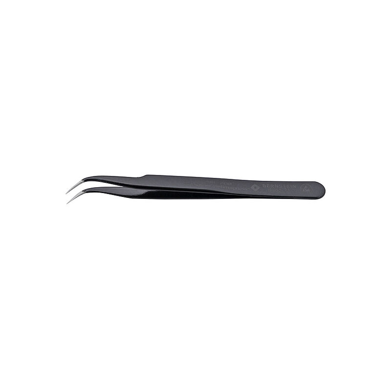 Bernstein 120mm Stainless Steel ESD Safe Tweezer