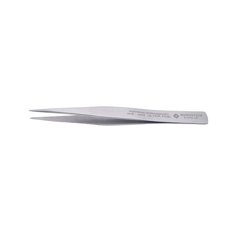 Bernstein 130mm Stainless Steel Straight Tweezer
