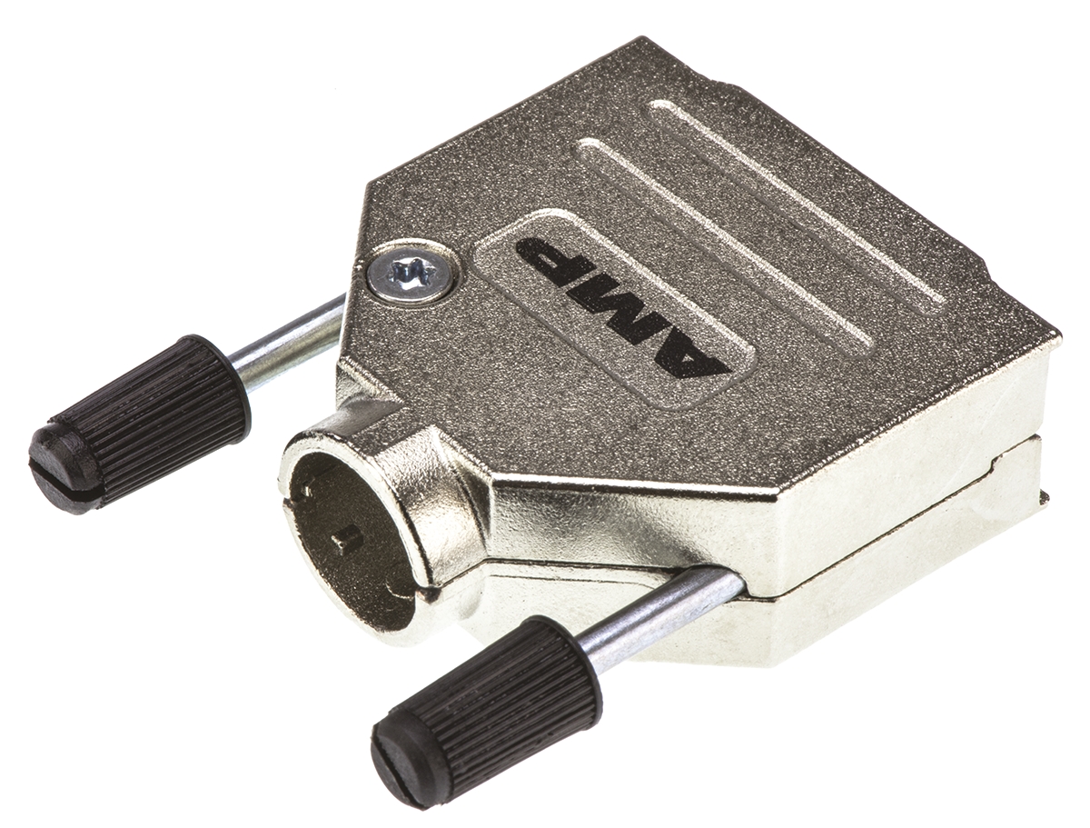 5-1478762-2 TE Connectivity ADK Series Zinc Straight D-Sub Backshell, 15 Way Strain Relief