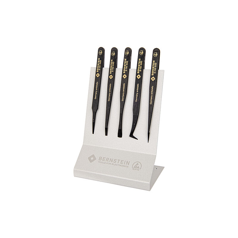 Bernstein 120mm Plastic Pointed ESD Safe Tweezer
