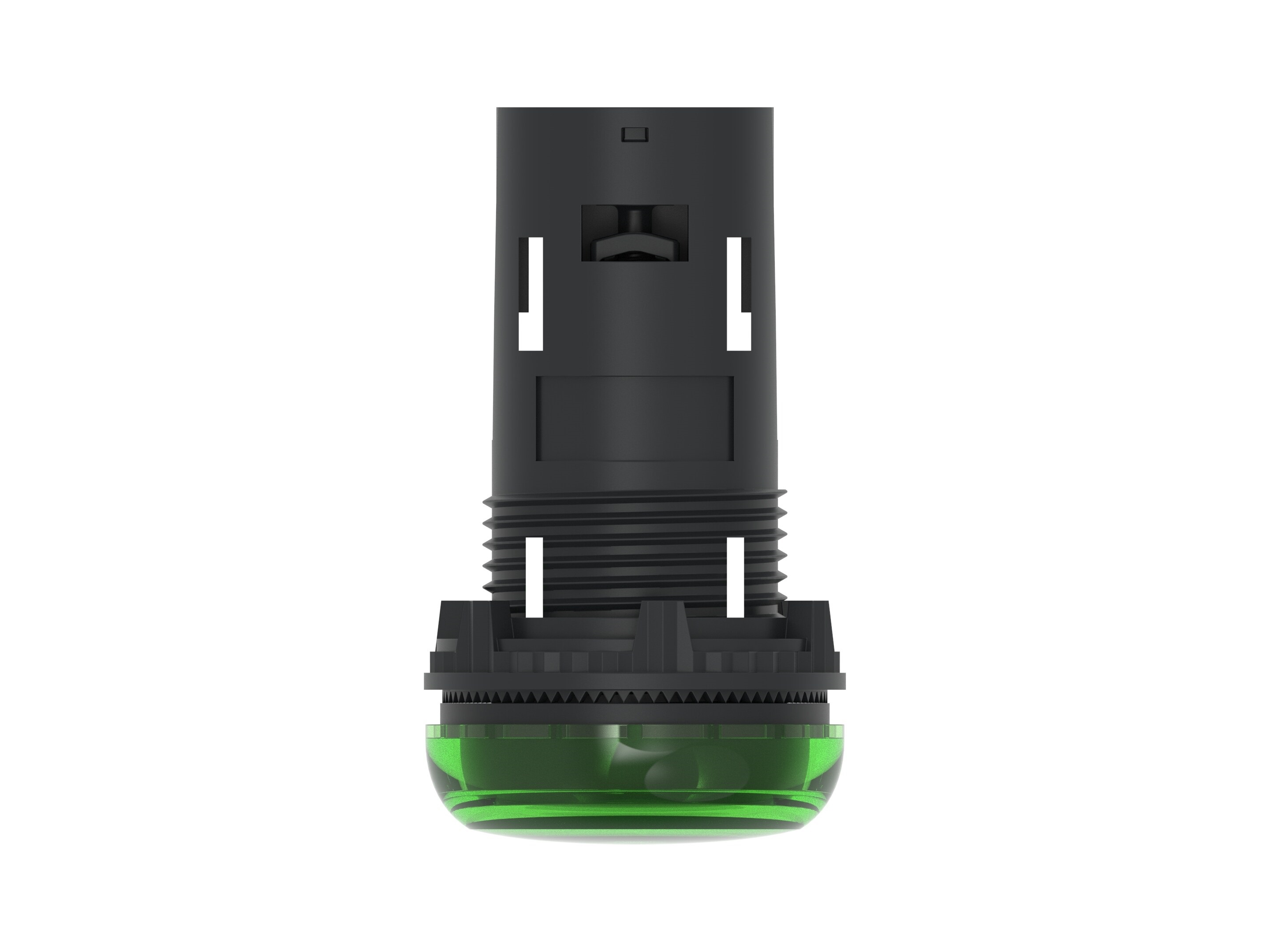 5-2489541-0 TE Connectivity, 5-2489541, Screw Green LED Pilot Light, 19.6 mm Cutout, IP20, IP65, Dome, 415V ac