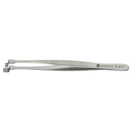 Bernstein 130mm Stainless Steel Wafer ESD Safe Tweezer