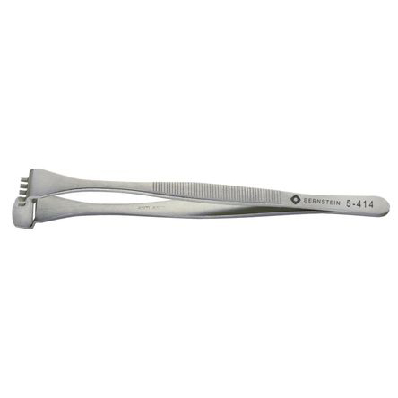 Bernstein 130mm Stainless Steel Wafer ESD Safe Tweezer