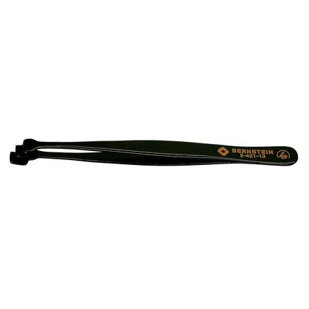 Bernstein 130mm Stainless Steel Wafer ESD Safe Tweezer