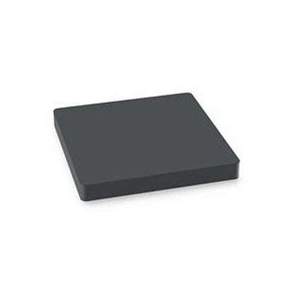 RAFI Black Square Push Button Switch for Use with Dome