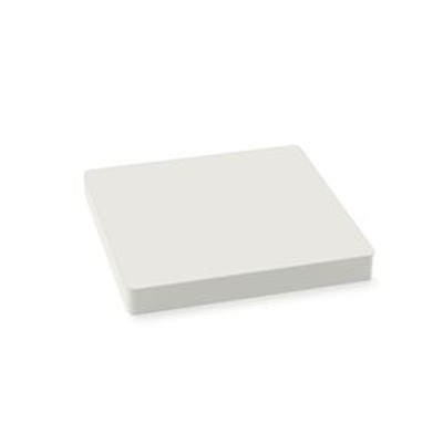 RAFI White Square Push Button Switch for Use with Dome
