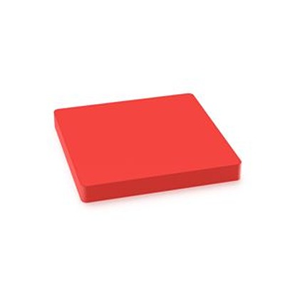 RAFI Red Square Push Button Switch for Use with Dome
