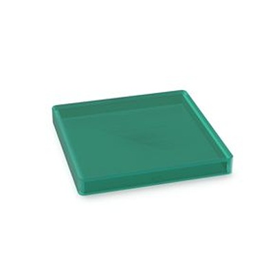 RAFI Green Square Push Button Switch for Use with Dome