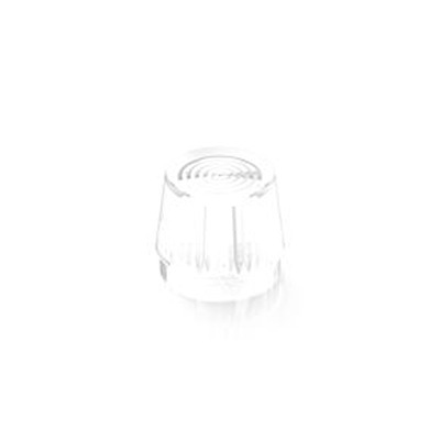 RAFI White Circular Push Button Lens for Use with Push Buttons