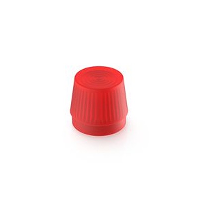 RAFI Red Circular Push Button Lens for Use with Push Buttons