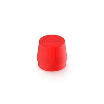 RAFI Red Circular Push Button Lens for Use with Push Buttons