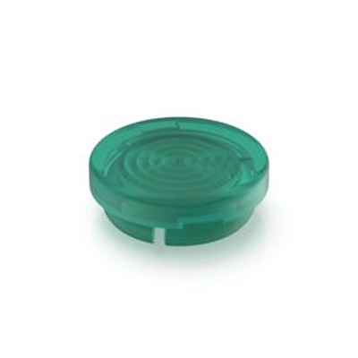 RAFI Green Circular Push Button Lens for Use with Push Buttons