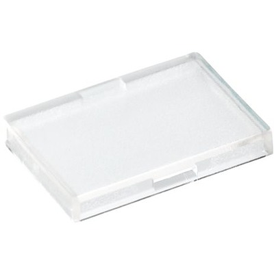 RAFI Clear Rectangular Push Button Switch for Use with Dome