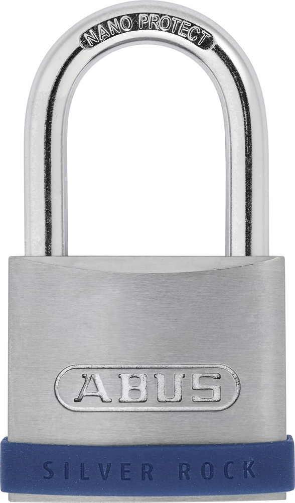 ABUS Keyed Steel Security Padlock Weatherproof, 8 mm Shackle, 52.2 mm Body