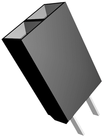 TE Connectivity AMPMODU MOD II Series Straight Through Hole PCB Socket, 2-Contact, 2 Row, 2.54 mm Pitch Solder