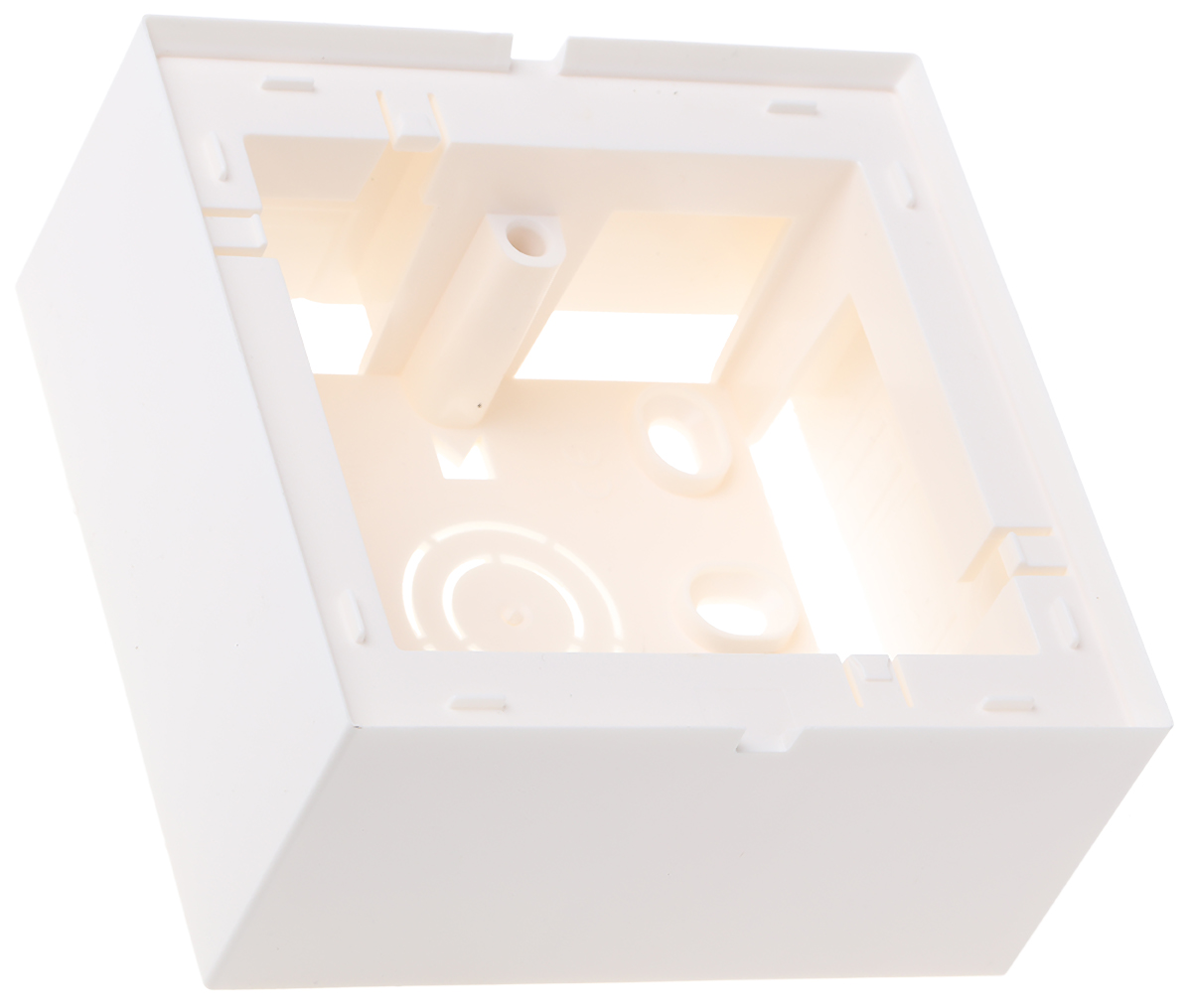 Legrand White Back Box, IP44, Panel, Flush, Surface Mount, 2 Gangs 212 mm 38 mm