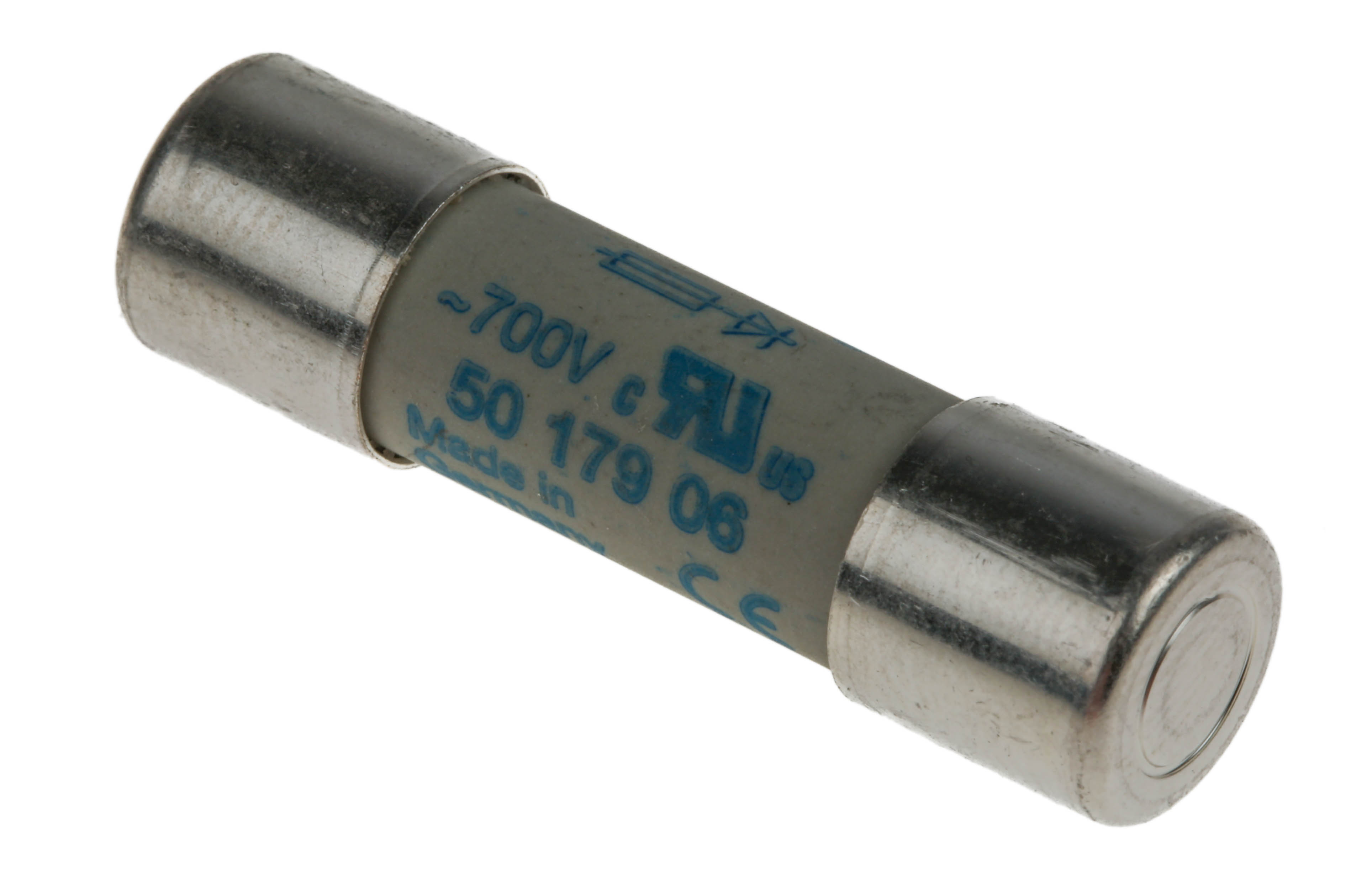 SIBA 20A Ceramic Cartridge Fuse, 10 x 38 mm