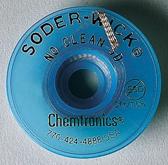 Chemtronics 30.5 m De-Soldering Braid, Width 1.5 mm