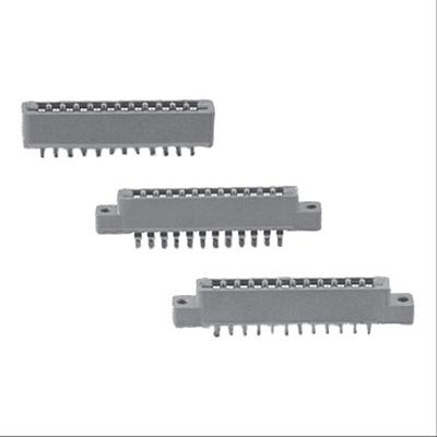 Cinch 50-44B-10 Series Straight Edge Connector Female, Through Hole, 44-Contacts, 3.96 mm Pitch, 22 Row