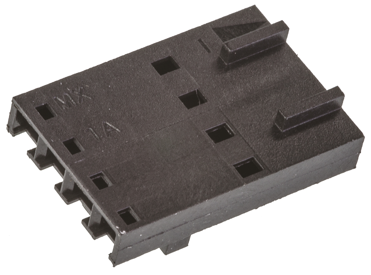 Molex, SL Female Connector Housing,  2.54 mm Pitch,  4 Way,  1 Row Straight