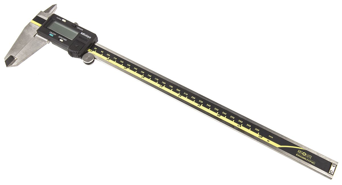 Mitutoyo Caliper 300 mm 0.01 mm Resolution Digital, Metric, Imperial UKAS