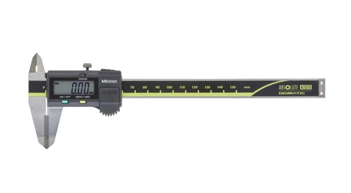Mitutoyo Caliper 150 mm 0.01 mm Resolution Digital, Metric