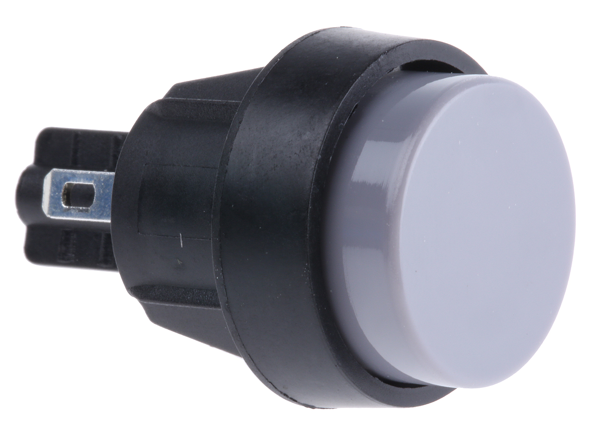 Marquardt 5000 Series Push Button Switch, Momentary, Panel, 16 mm Cutout, SPST, IP40 250 V ac