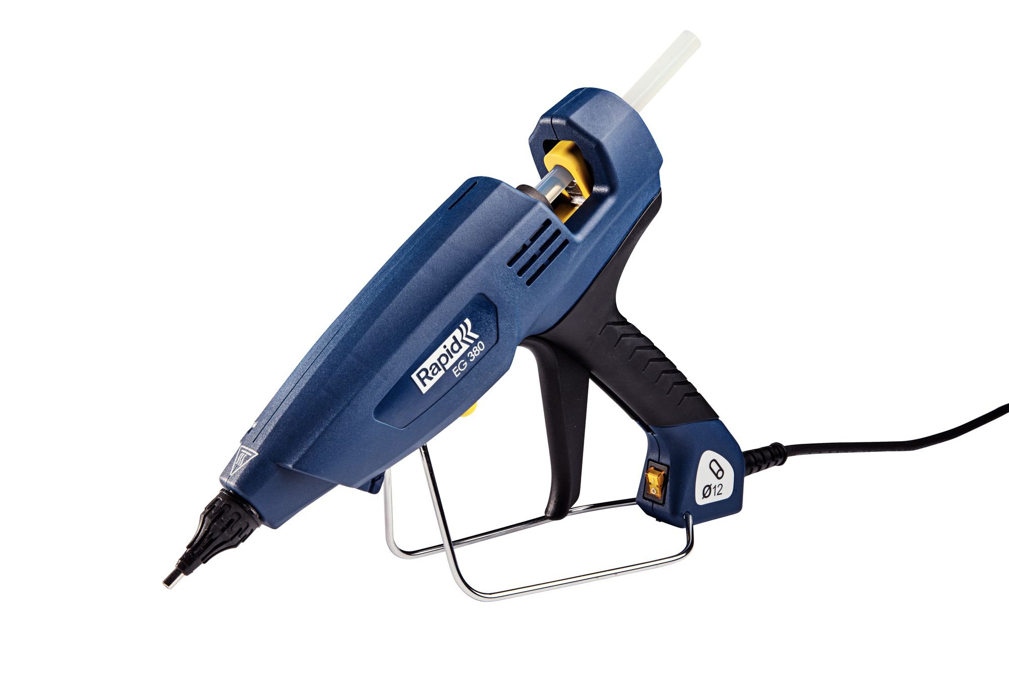 Rapid 5000181 Corded Glue Gun, 12 mm 400 W, 3-Pin (UK)