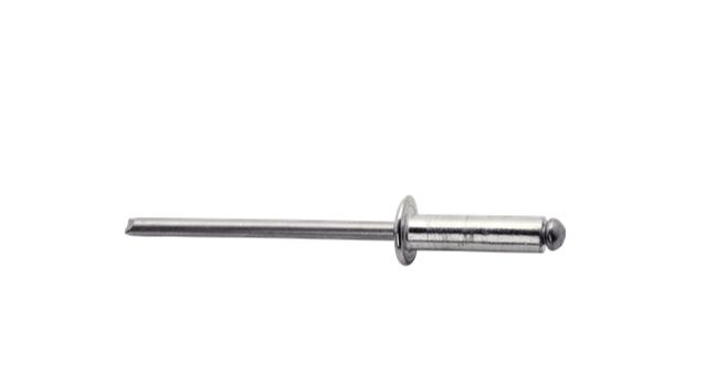 5000377 Rapid Agrafage Steel, Aluminium Aluminium Aluminium Rivet Set Rivet, 100 pieces