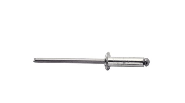 5000378 Rapid Agrafage Steel, Aluminium Aluminium Aluminium Rivet Set Rivet, 100 pieces