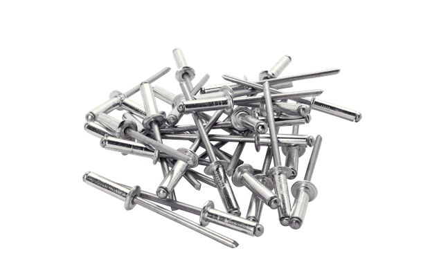 Rapid Agrafage Steel, Aluminium Aluminium Aluminium Rivet Set Rivet, 100 pieces