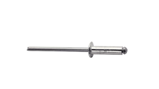 5000381 Rapid Agrafage Steel, Aluminium Aluminium Aluminium Rivet Set Rivet, 100 pieces