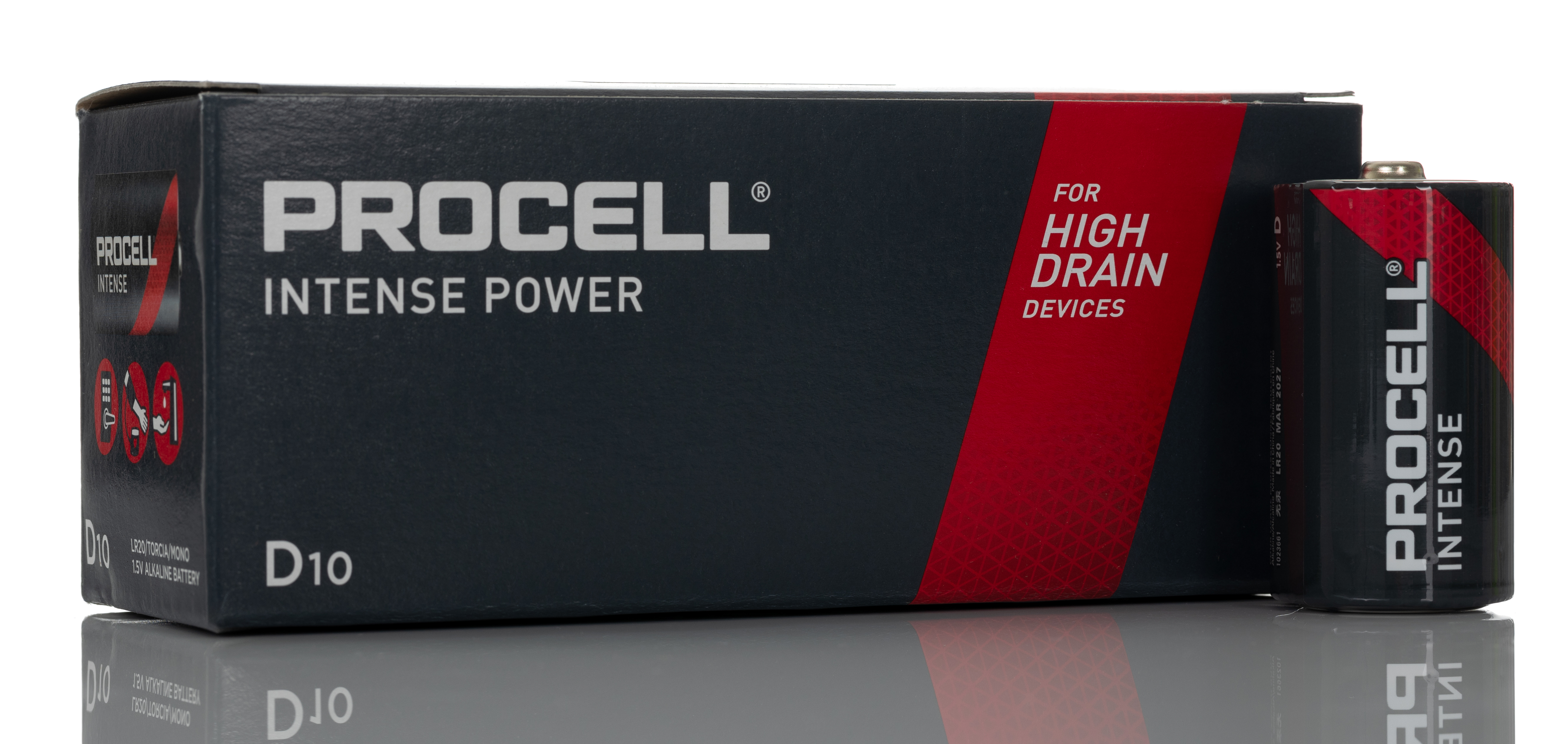 Duracell Procell Intense 1.5 V Alkaline D Battery