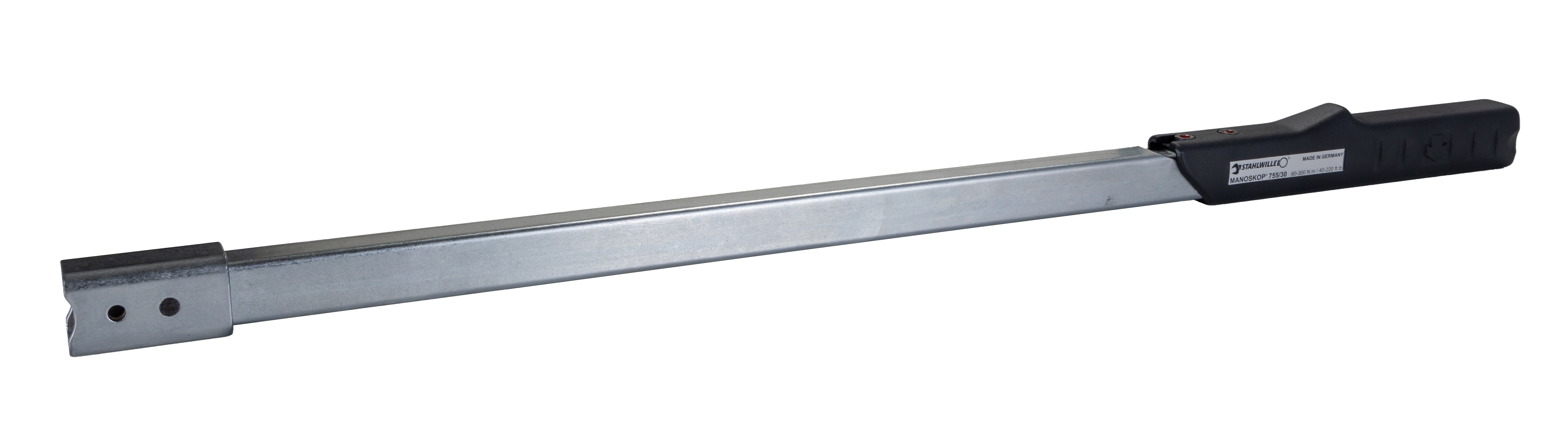 STAHLWILLE 755 Click Torque Wrench, 60 to 300 Nm, 28 mm Drive, Hex Drive, 609mm Overall