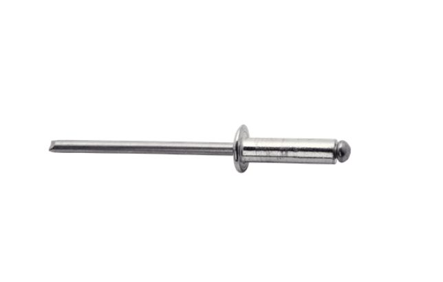 Rapid Agrafage Steel, Aluminium Aluminium Rivet Set Rivet, 200 pieces
