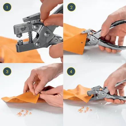 5001723 Rapid Agrafage 12-Piece Plier, 145 mm Overall Straight