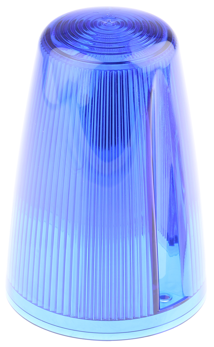 Moflash Incandescent Blue Lens for use with 125 Series