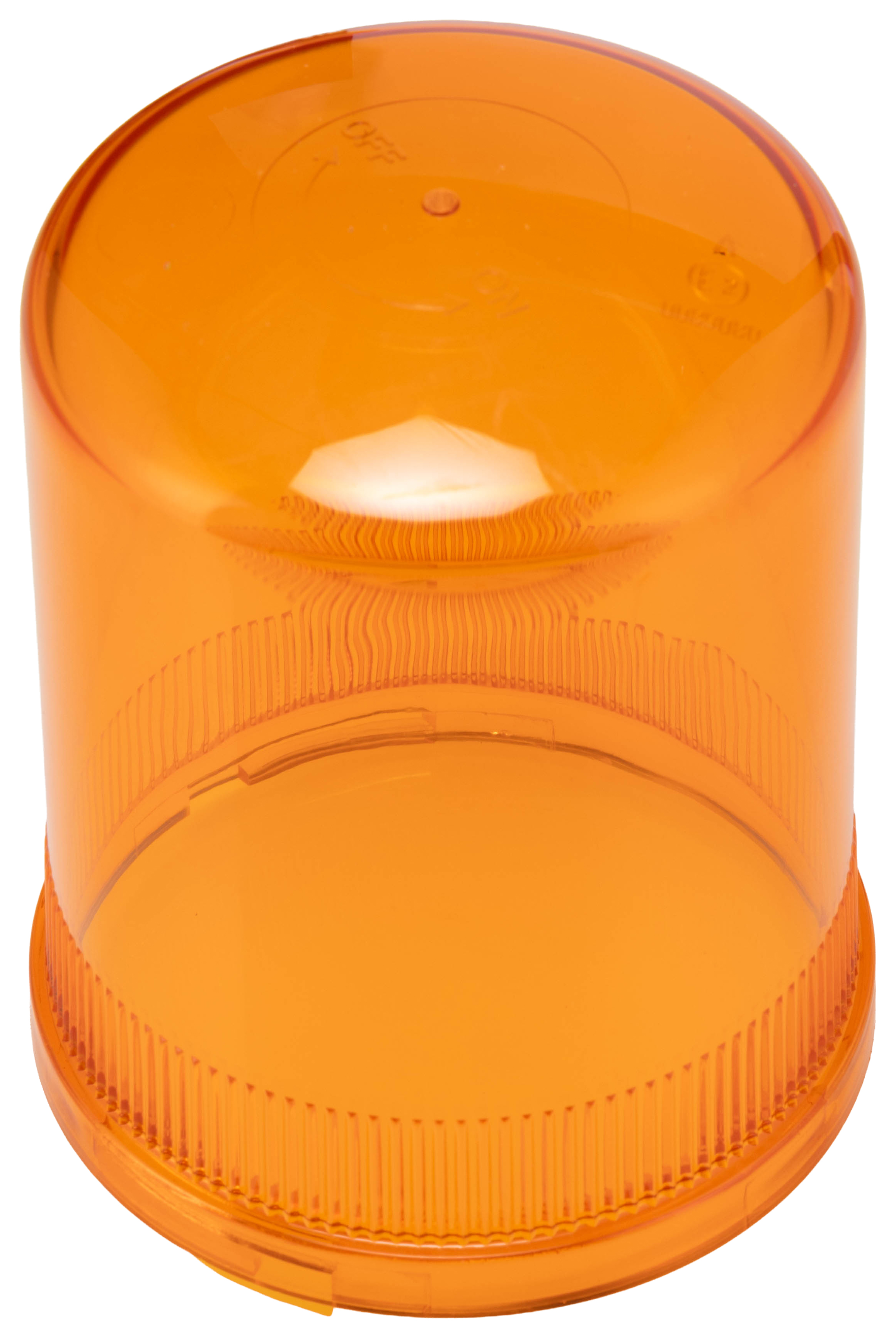 Moflash Incandescent Amber Lens for use with 501/500, 88, 401/400, 201/200, 98, X250 Series Beacons, 600, 125, 125DIN