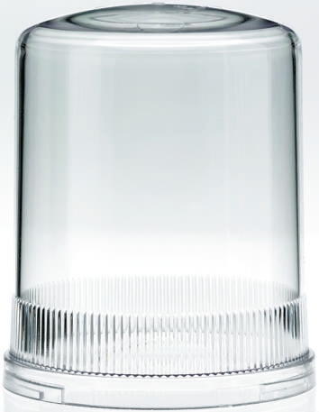 Moflash Incandescent Clear Lens for use with 125DIN Series Beacons, 201/200 Series Beacons, 501/500 Series Beacons,