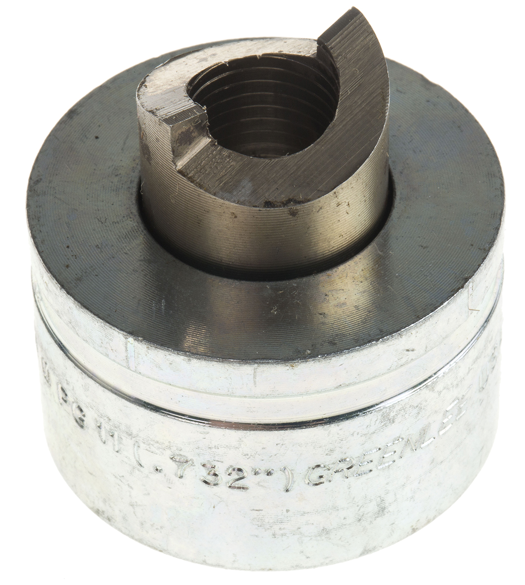 Greenlee , 1 Piece Punch & Die Set, 18.6 mm, kit contents: Greenlee Punch and Die Tool, Circular, Hydraulic Operation