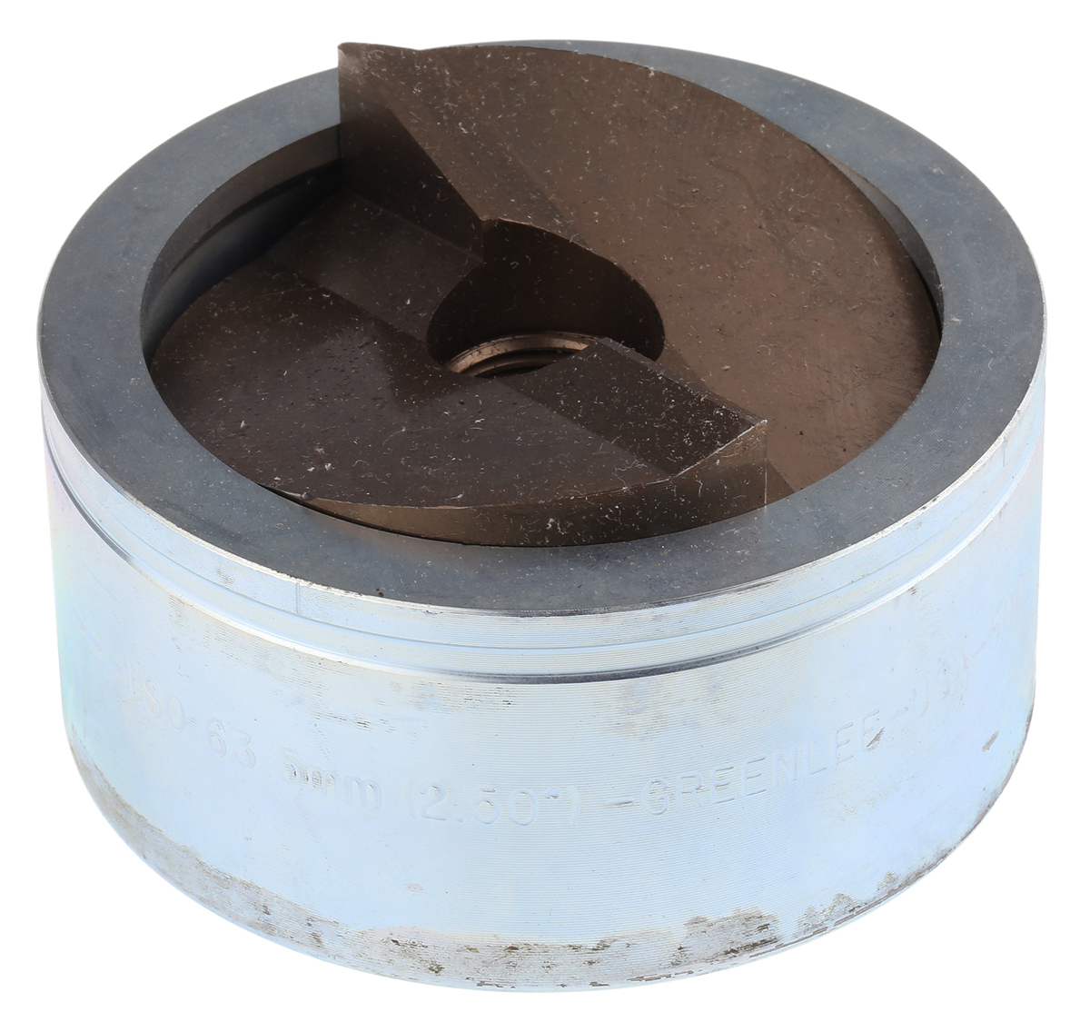 Greenlee , 1 Piece Punch & Die Set, 64 mm, kit contents: Greenlee Punch and Die Tool, Circular, Hydraulic Operation