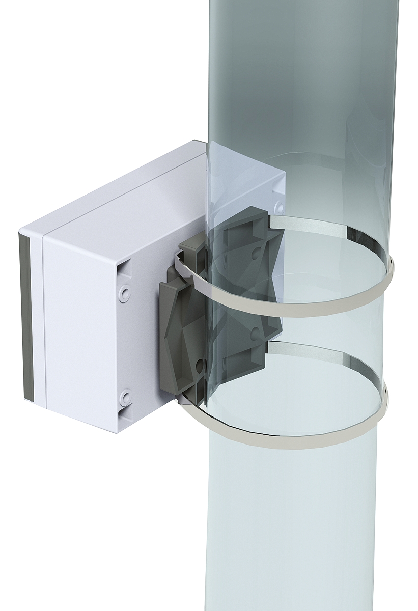 ROLEC Thermoplastic Pole Mounting Kit for Use with TechnoPLUS Enclosure 20 mm x 100 mm x 100mm