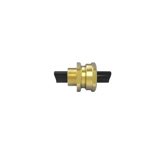 Hawke 501/421 Series Brass Brass Cable Gland, M40 Thread, 25 mm min., 32.5 mm max., IP66, IP67, IP68