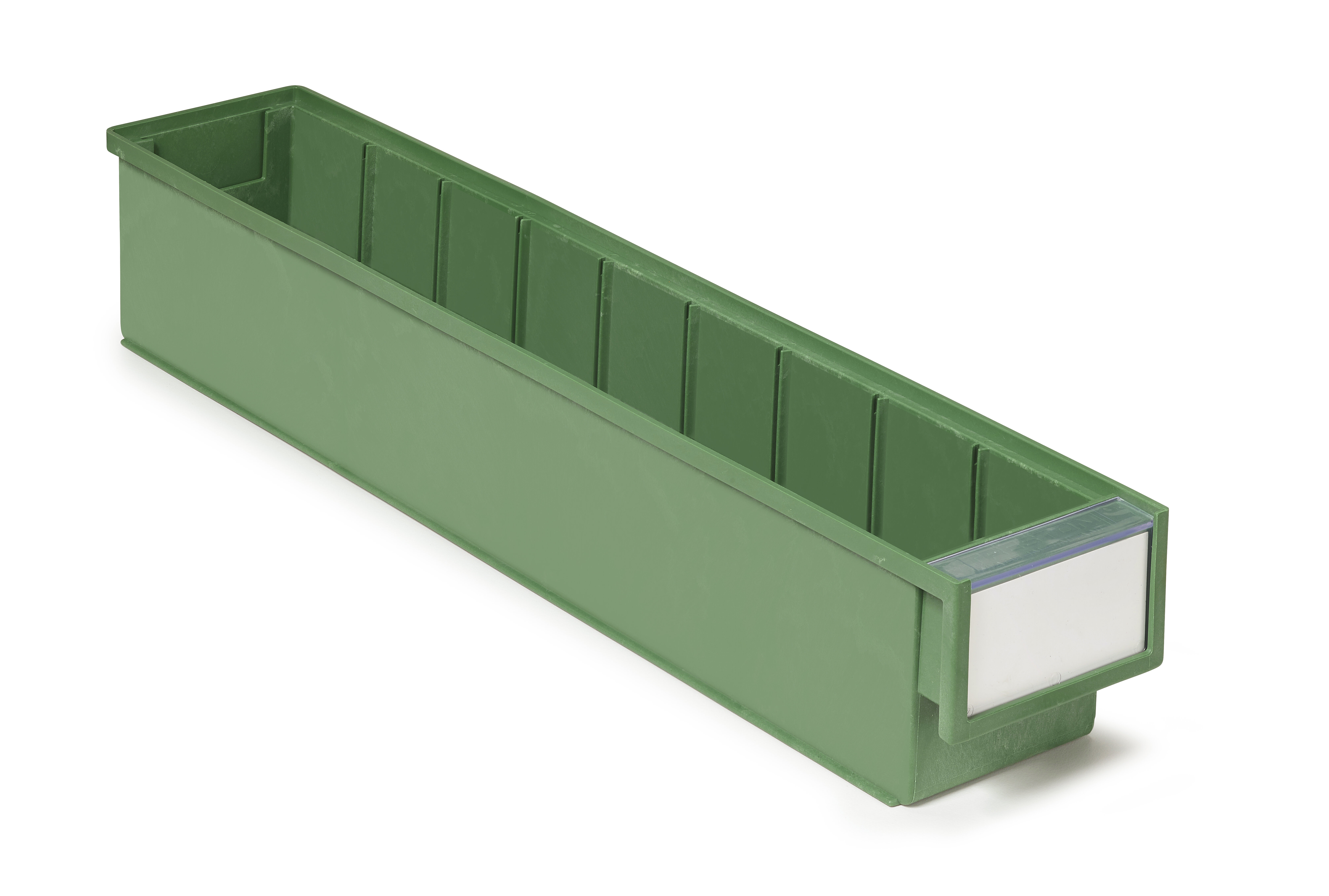 Treston Bio-Plastic Storage Bin, 500 mm x 92 mm x 82 mm, Green
