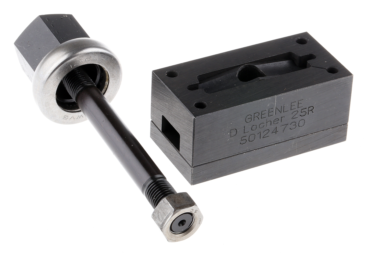 Greenlee , 1 Piece Punch & Die Set, 41.9 x 11.3 mm, kit contents: Greenlee Punch and Die Tool, 25 Way D R, Hydraulic