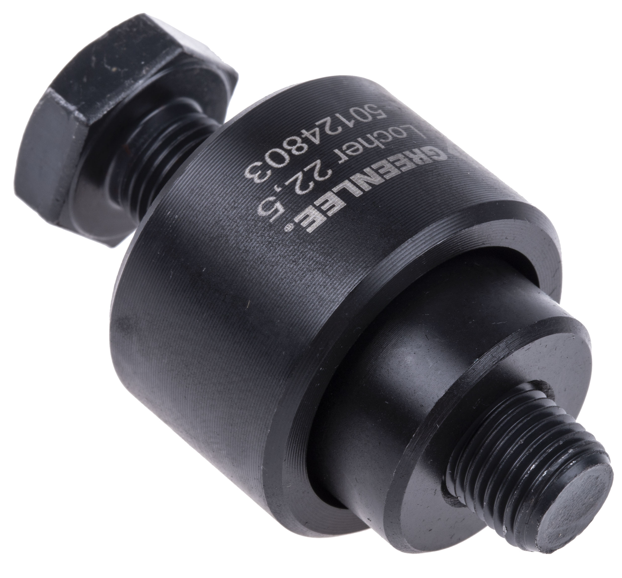 50124803 Greenlee Punch & Die Set, 22.5 mm, Circular, Hydraulic Operation