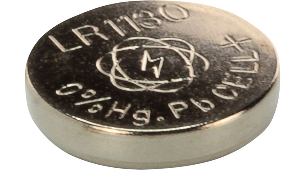 Ansmann LR54 Button Battery, 1.5 V, 11.6 mm Diameter
