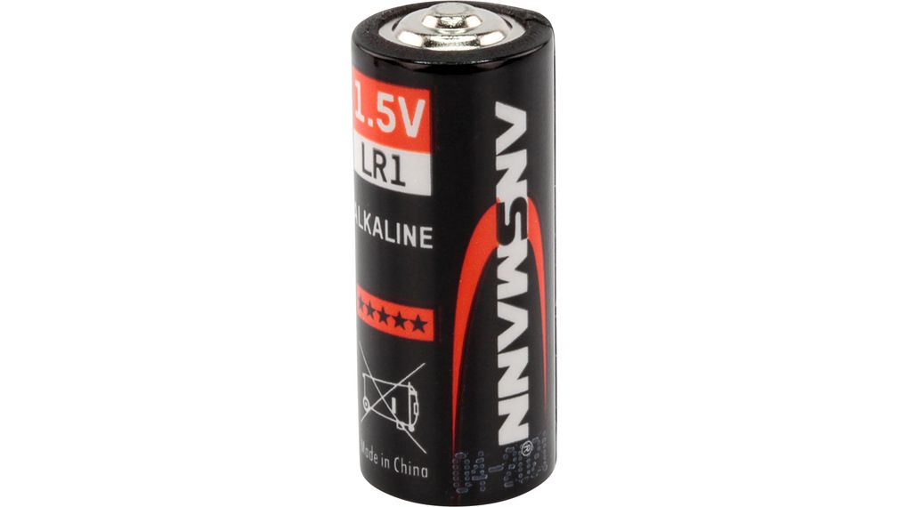 Ansmann Alkaline 1.5 V, LR1 Battery, 940 mAh x 30.2 mm